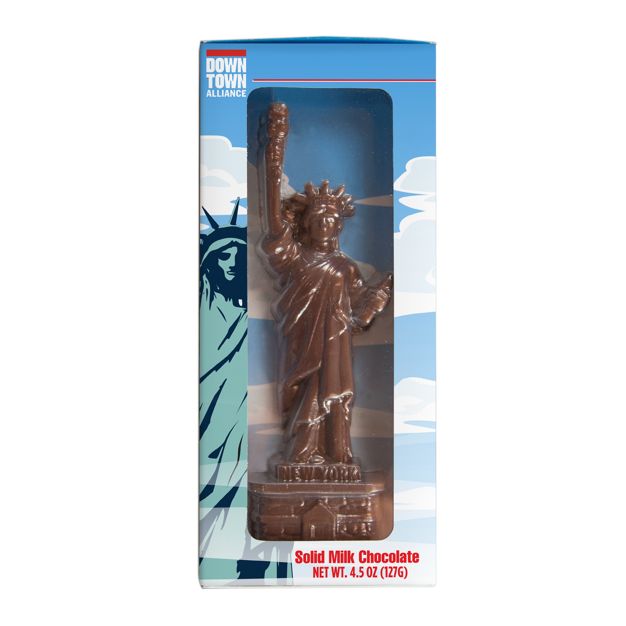 Lady Liberty in chocolate